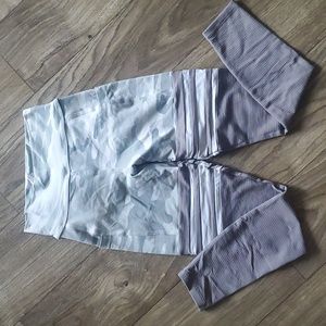 Bombshell Thigh High Camo Tights Full Length Size Small